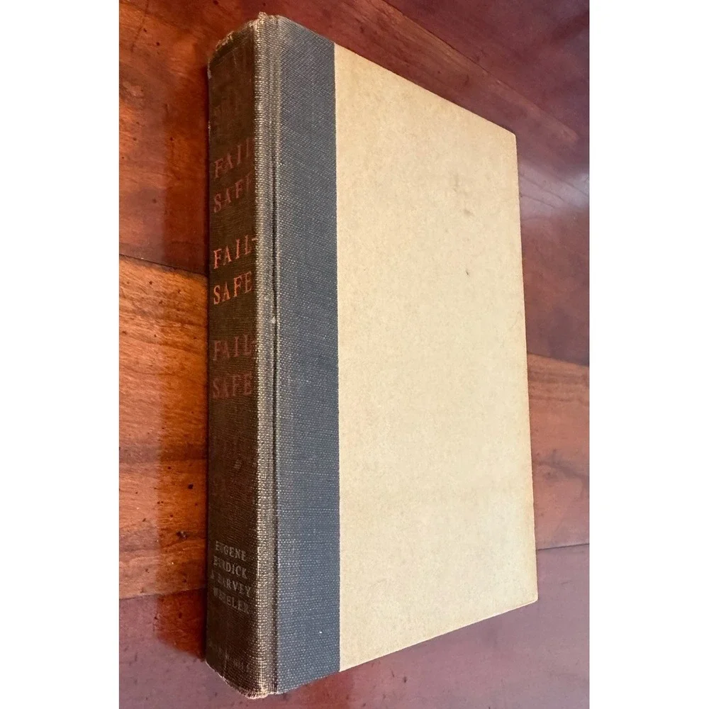 Vintage 1962 Fail-Safe Hardcover Book - True First Edition McGraw-Hill Thriller